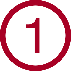 number-one-in-a-circle